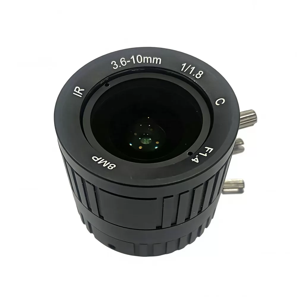8MP 3X 3.6-10mm zoom security camera lens/ITS lens